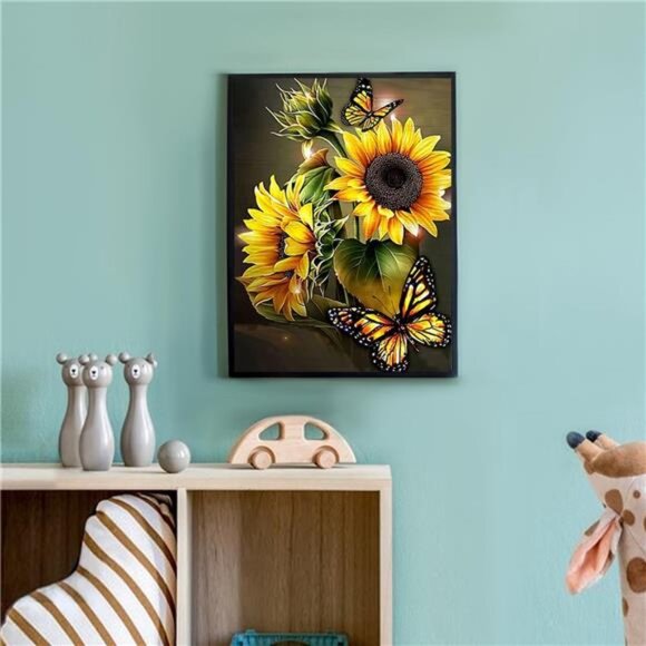 Diamond Painting Kits for Adults, 12x16 Inch DIY Paint by Numbers for Adults - Picture 2 of 7